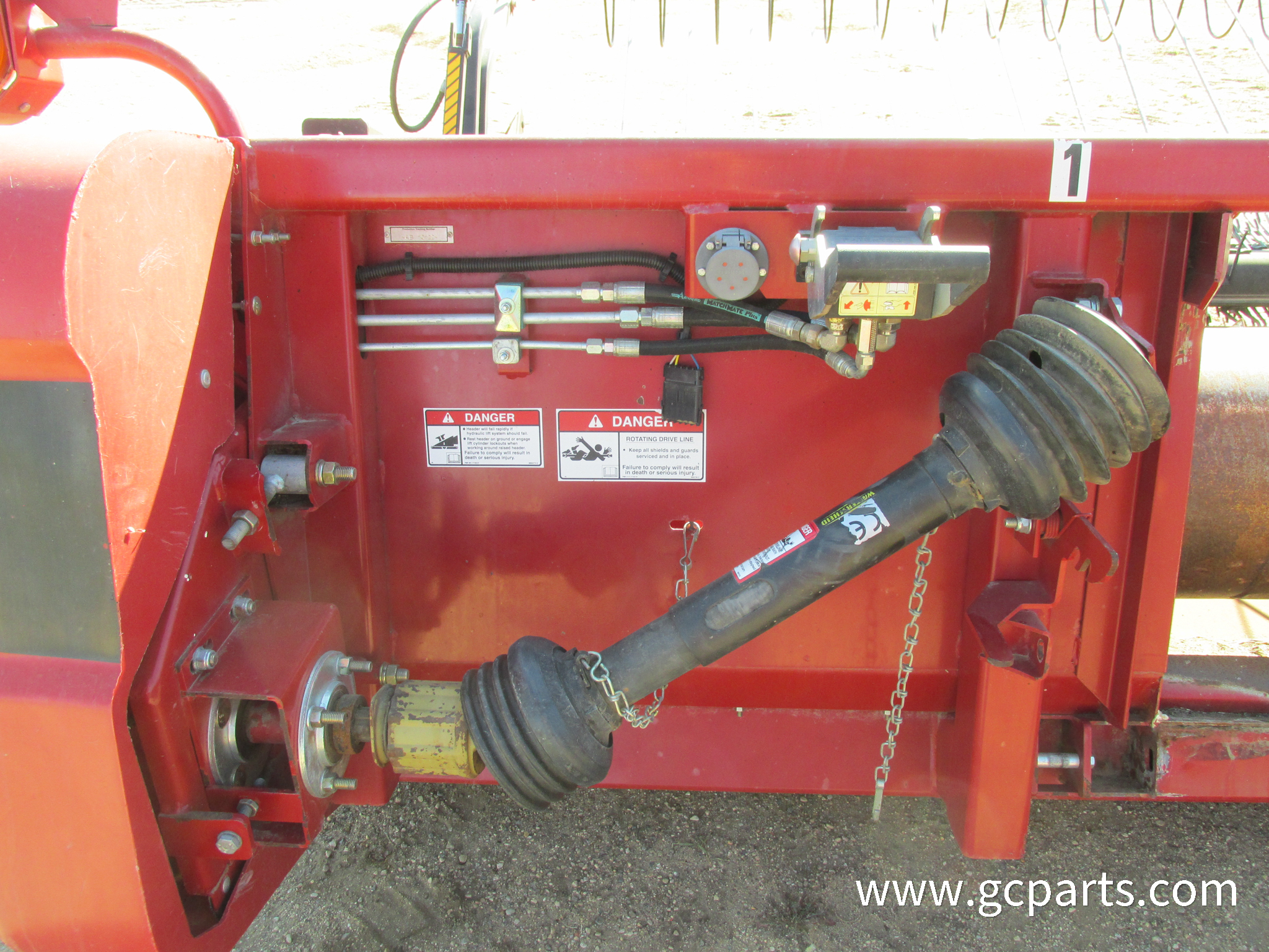 2016 HEADER W/14FT SWATHMASTER